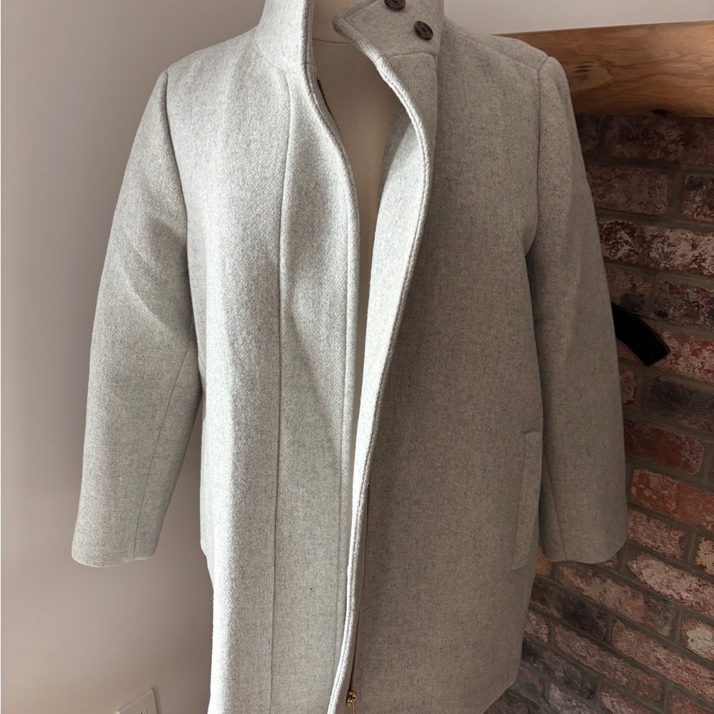 J. Crew Gray Wool Coat
